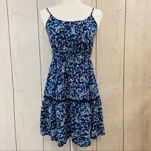 Blue Floral Sundress
